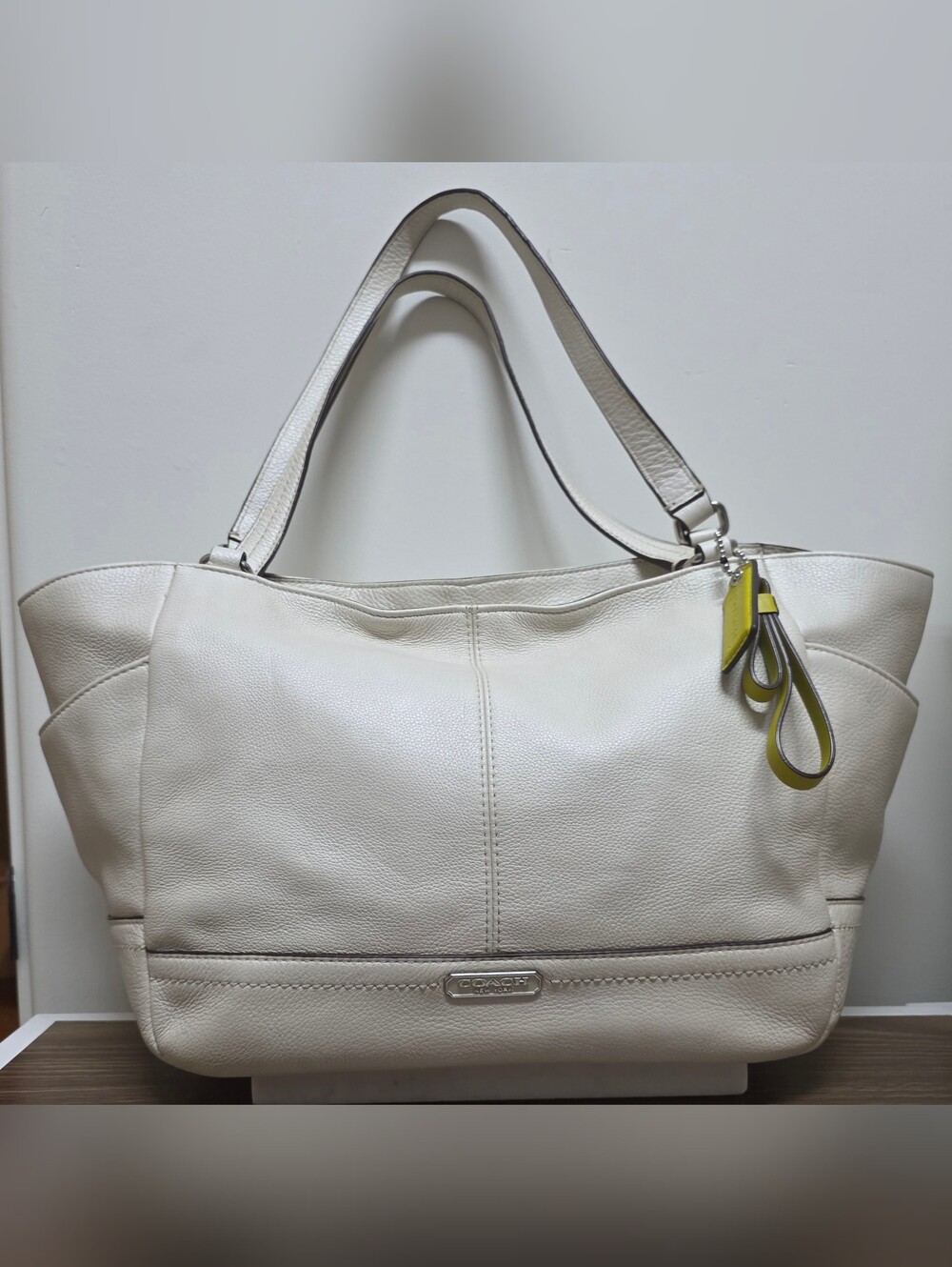 Coach F23284 Park Leather Carrie Tote w/COA